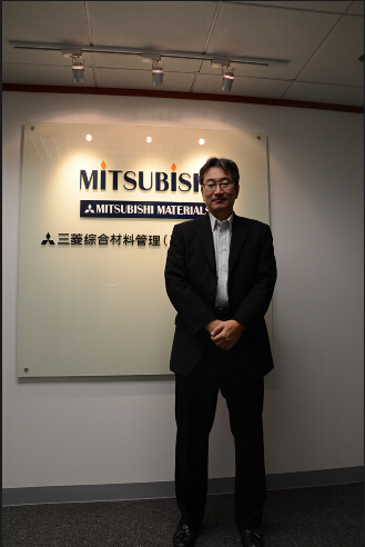 三菱綜合材料管理（上海）有限公司硬質合金事業部總經理  栂井浩
