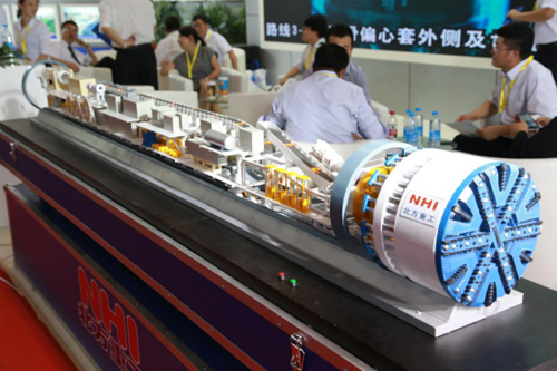 BICES 2015盾構機專區展示