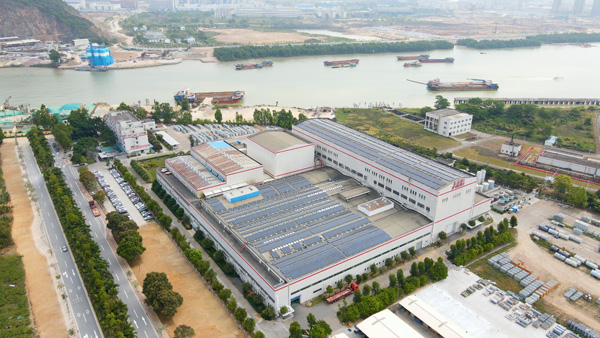 日立ABB電網旗下企業(yè) ——中山ABB變壓器有限公司廠區(qū)